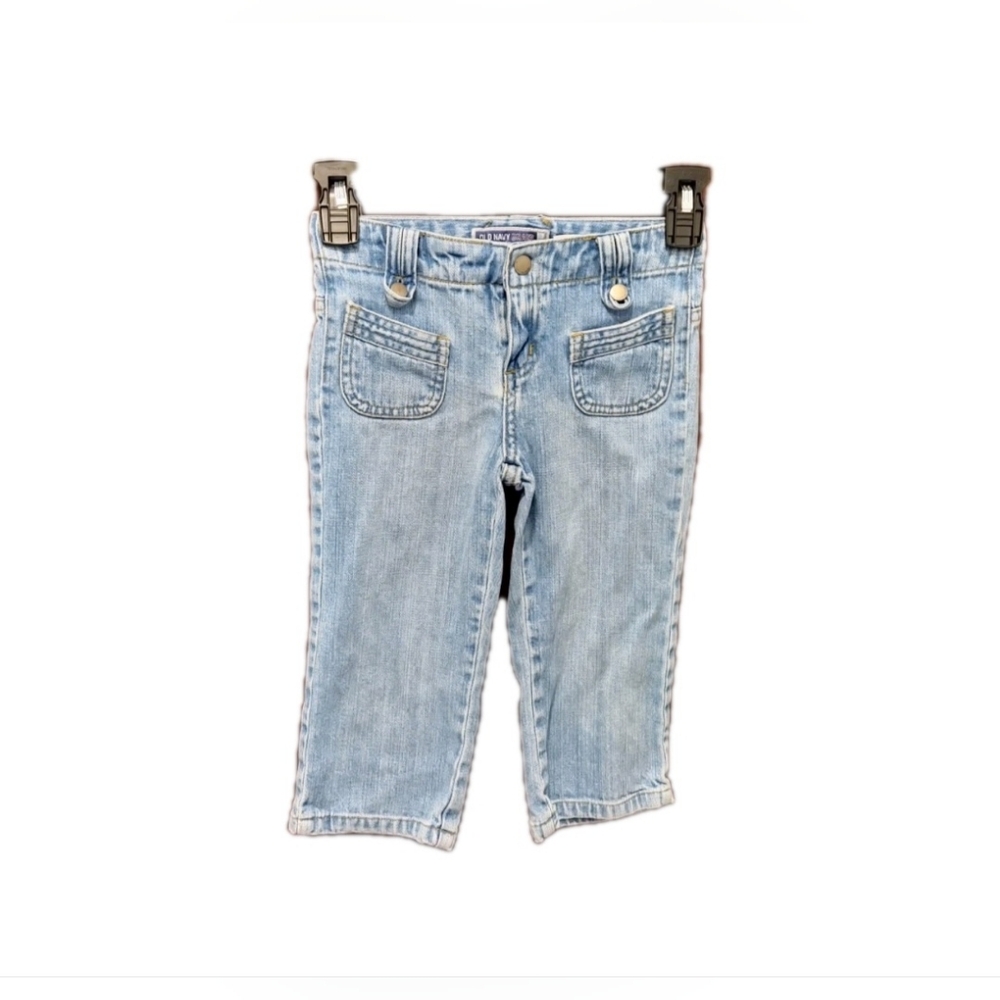 Y2K 2004 Vintage Old Navy Jeans Girl Size 6 Light Wash